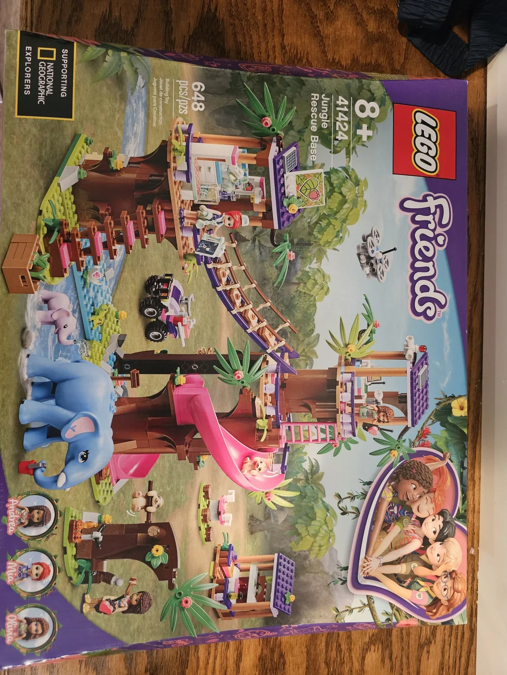 LEGO Friends Jungle Rescue Base Playset - Lego 41424 (Retired)